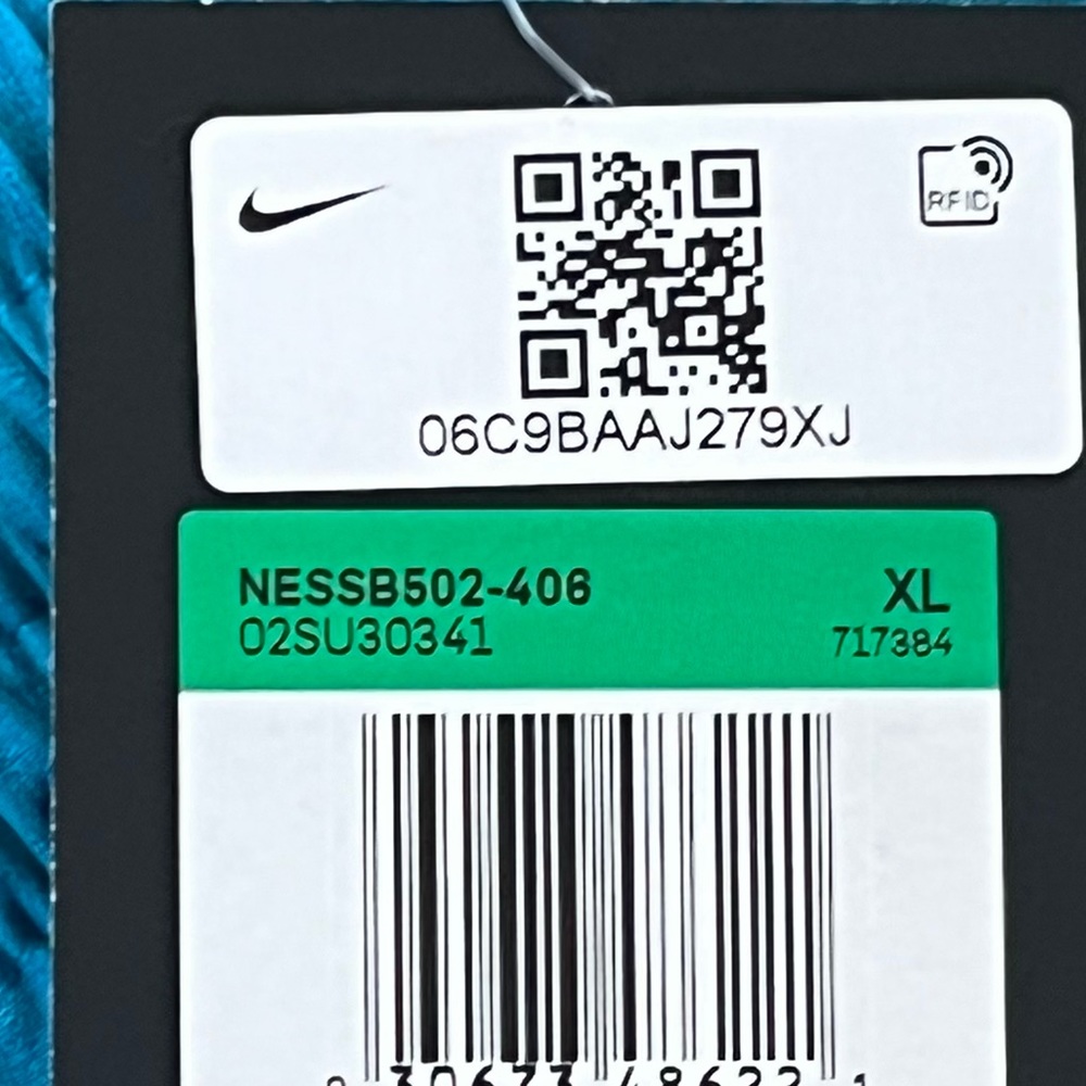 ✔️ NWT✔️ NIKE Sunset Logo Vital Swim Trunks - Picture 10 of 10